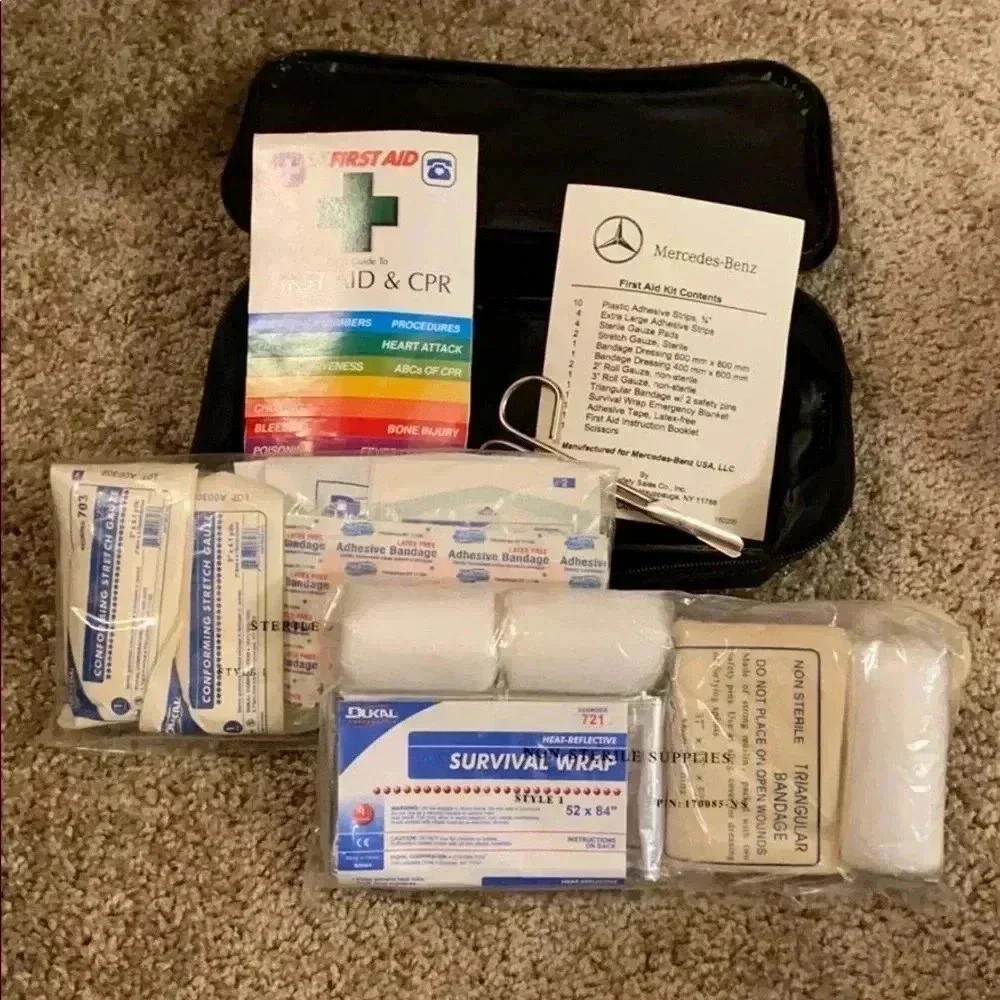 Authentic Mercedes Benz First Aid Kit